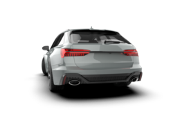 Modern car isolated on background. 3d rendering - illustration png