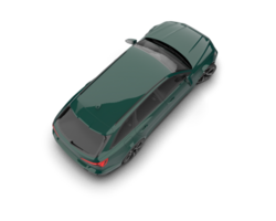 Modern car isolated on background. 3d rendering - illustration png