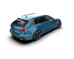 Modern car isolated on background. 3d rendering - illustration png