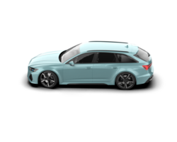Modern car isolated on background. 3d rendering - illustration png