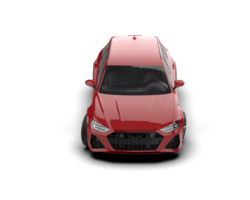 Modern car isolated on background. 3d rendering - illustration png