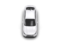 Modern car isolated on background. 3d rendering - illustration png