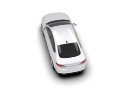 Modern car isolated on background. 3d rendering - illustration png