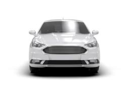 Modern car isolated on background. 3d rendering - illustration png