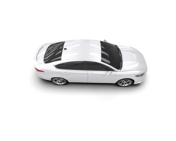 Modern car isolated on background. 3d rendering - illustration png