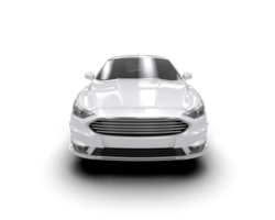 Modern car isolated on background. 3d rendering - illustration png