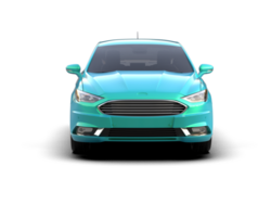 Modern car isolated on background. 3d rendering - illustration png