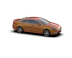 Modern car isolated on background. 3d rendering - illustration png