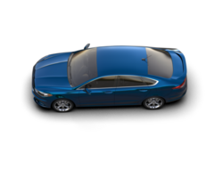 Modern car isolated on background. 3d rendering - illustration png