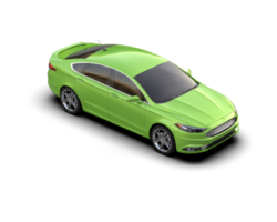 Modern car isolated on background. 3d rendering - illustration png