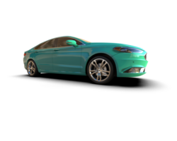 Modern car isolated on background. 3d rendering - illustration png
