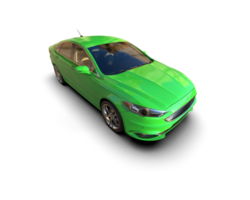 Modern car isolated on background. 3d rendering - illustration png