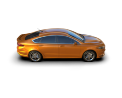 Modern car isolated on background. 3d rendering - illustration png