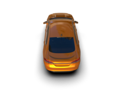 Modern car isolated on background. 3d rendering - illustration png