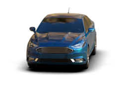 Modern car isolated on background. 3d rendering - illustration png