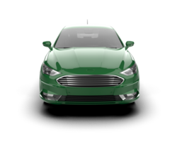 Modern car isolated on background. 3d rendering - illustration png