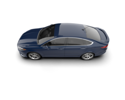 Modern car isolated on background. 3d rendering - illustration png