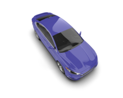 Modern car isolated on background. 3d rendering - illustration png