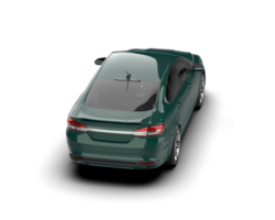 Modern car isolated on background. 3d rendering - illustration png