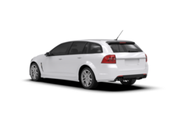 Modern car isolated on background. 3d rendering - illustration png