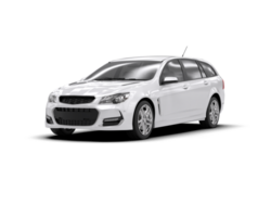 Modern car isolated on background. 3d rendering - illustration png