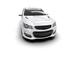 Modern car isolated on background. 3d rendering - illustration png
