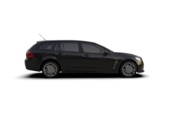 Modern car isolated on background. 3d rendering - illustration png