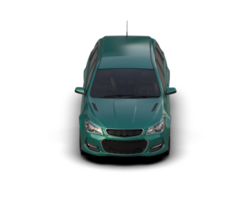 Modern car isolated on background. 3d rendering - illustration png