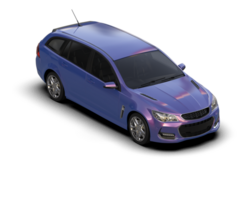Modern car isolated on background. 3d rendering - illustration png