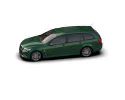 Modern car isolated on background. 3d rendering - illustration png