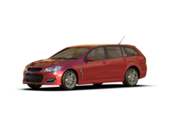 Modern car isolated on background. 3d rendering - illustration png