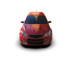 Modern car isolated on background. 3d rendering - illustration png