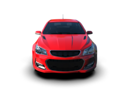 Modern car isolated on background. 3d rendering - illustration png