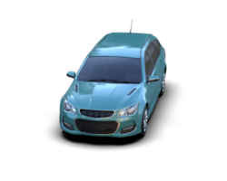 Modern car isolated on background. 3d rendering - illustration png