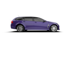 Modern car isolated on background. 3d rendering - illustration png