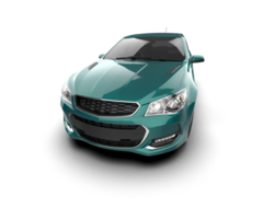 Modern car isolated on background. 3d rendering - illustration png