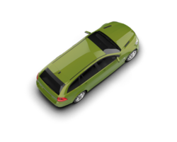 Modern car isolated on background. 3d rendering - illustration png