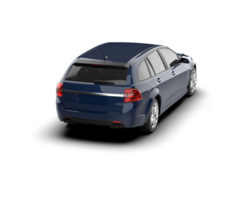 Modern car isolated on background. 3d rendering - illustration png