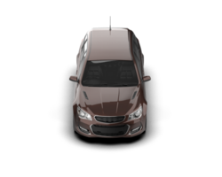 Modern car isolated on background. 3d rendering - illustration png