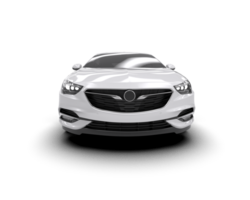Modern car isolated on background. 3d rendering - illustration png