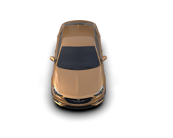 Modern car isolated on background. 3d rendering - illustration png