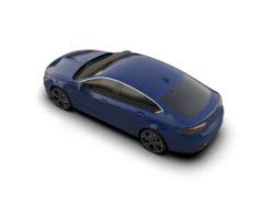 Modern car isolated on background. 3d rendering - illustration png