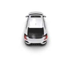 Modern car isolated on background. 3d rendering - illustration png