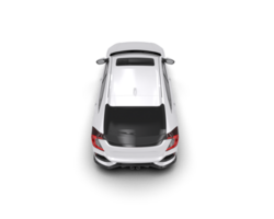 Modern car isolated on background. 3d rendering - illustration png