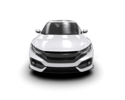 Modern car isolated on background. 3d rendering - illustration png