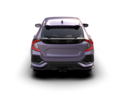 Modern car isolated on background. 3d rendering - illustration png