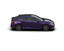 Modern car isolated on background. 3d rendering - illustration png