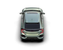 Modern car isolated on background. 3d rendering - illustration png