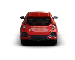 Modern car isolated on background. 3d rendering - illustration png