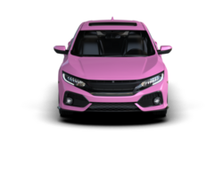 Modern car isolated on background. 3d rendering - illustration png